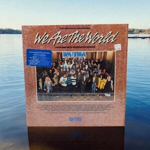 We Are The World Vinyl Record USA For Africa Vintage